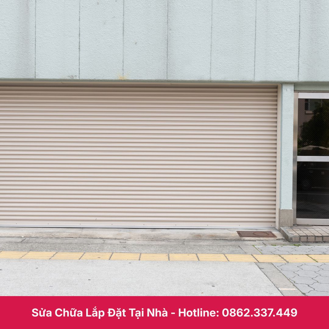 các bước sửa chữa cửa cuốn chuyên nghiệp tại nhà