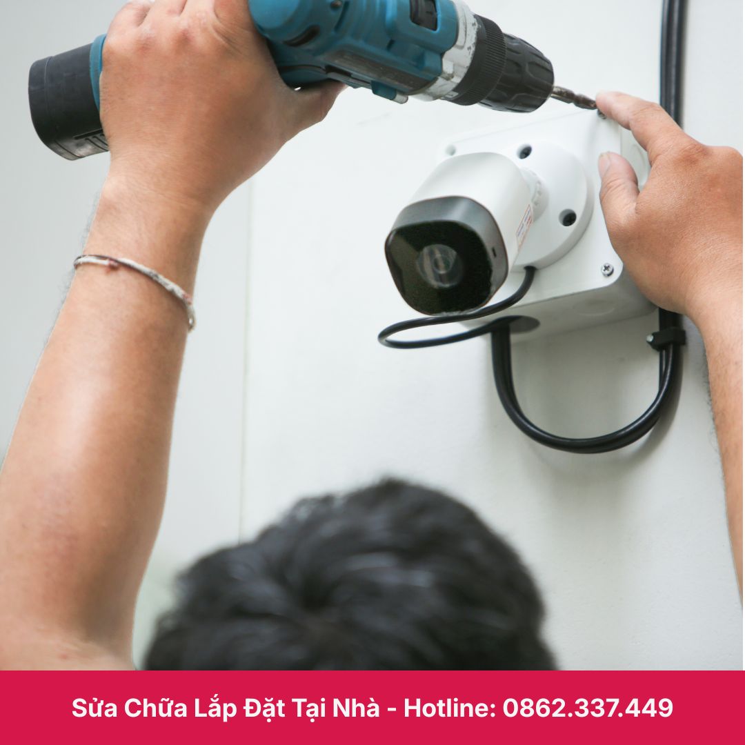 Quy trình lắp đặt và sửa chữa camera