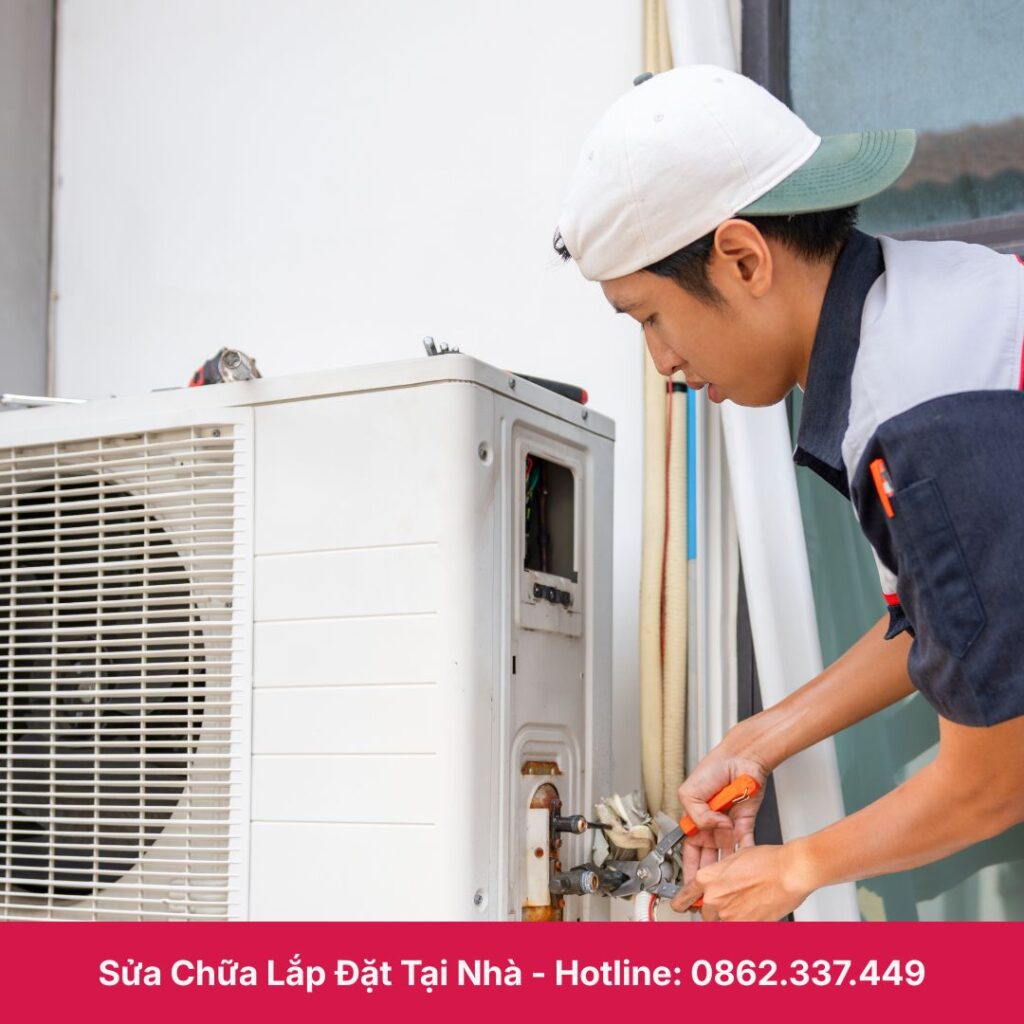 lắp đặt máy lạnh đúng cách