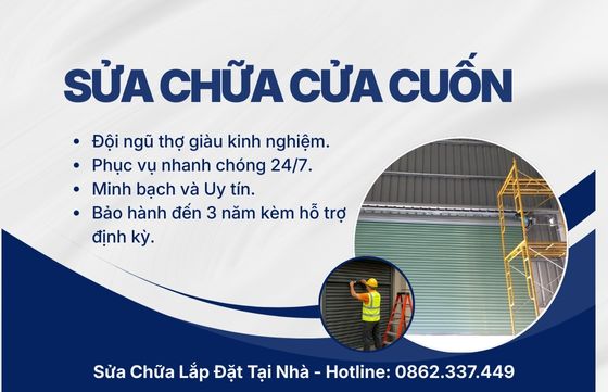 Sửa chữa cửa cuốn TP.HCM 24/7