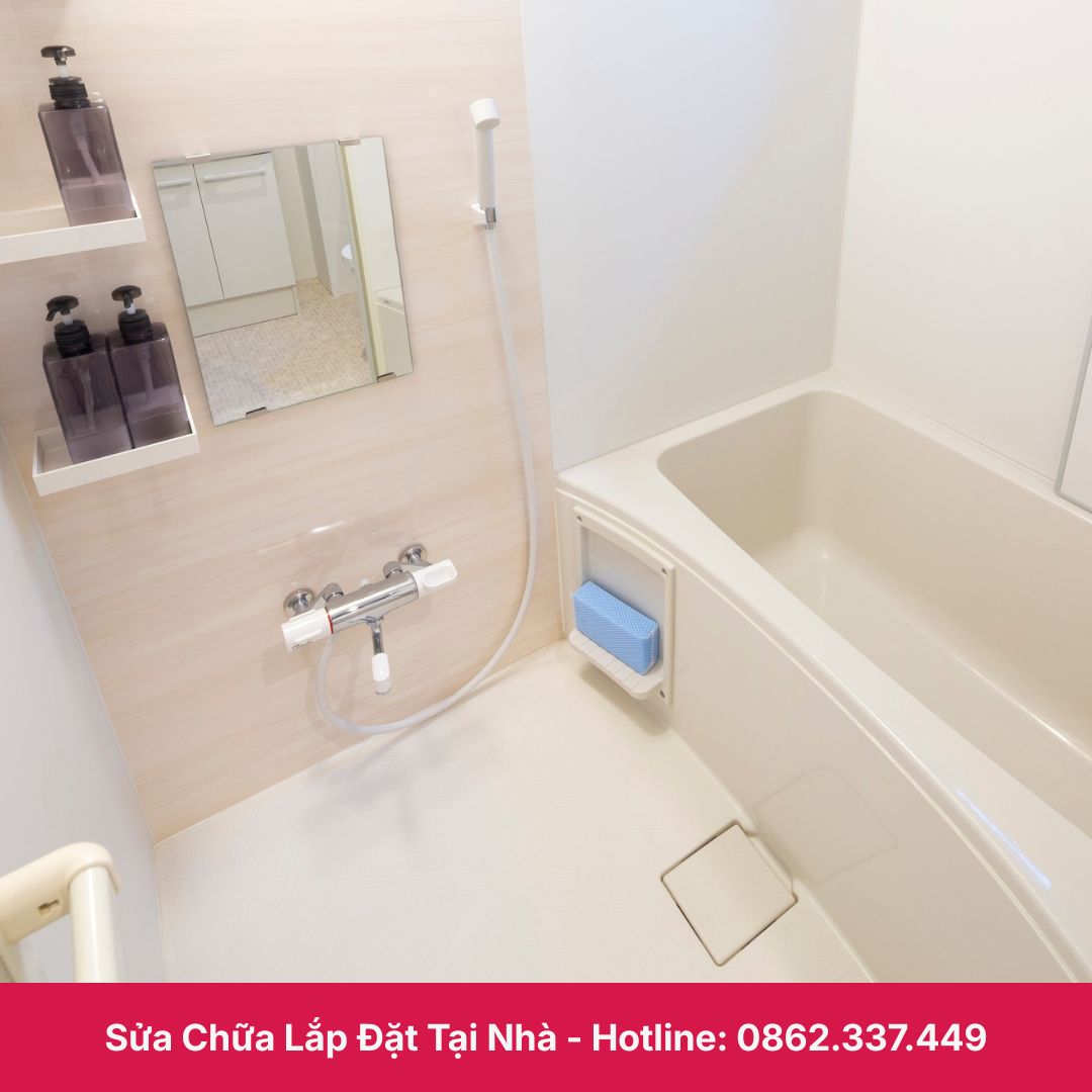 xây dựng nhà tắm kính