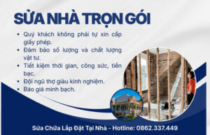 Sửa nhà trọn gói