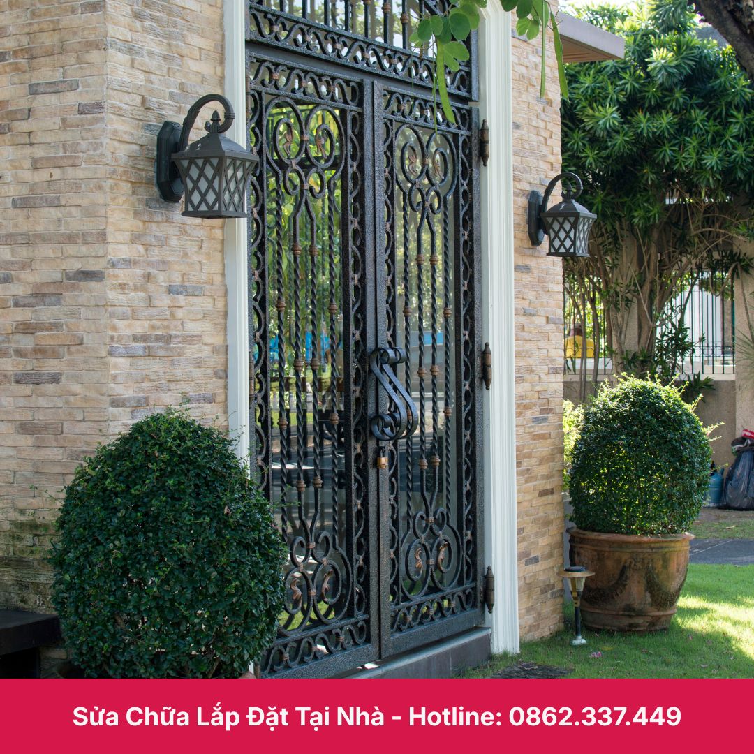 mẫu cửa sắt đẹp 