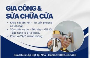 Gia công & Sửa chữa cửa