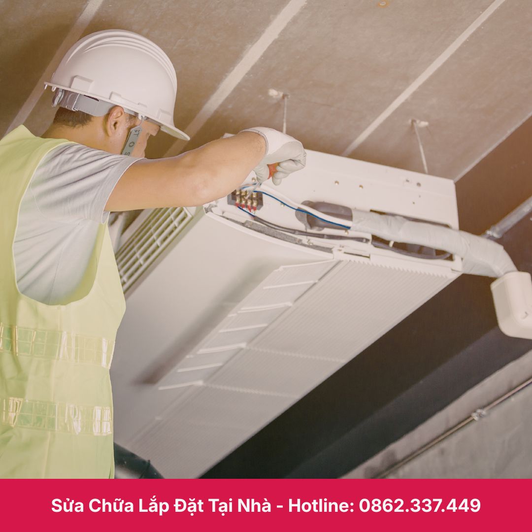 quy trình di dời máy lạnh