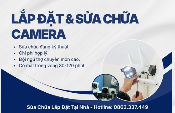 dịch vụ Lắp đặt & Sửa chữa camera