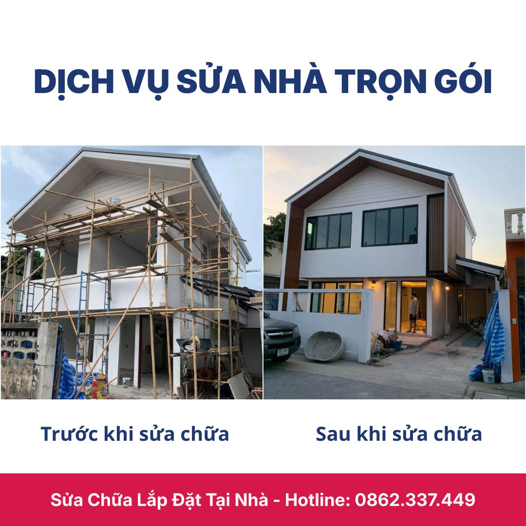 dịch vụ sửa nhà trọn gói giá rẻ